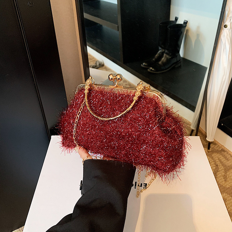 Banquet fashion women's handbag autumn and winter style fashion shoulder bag Korean version fashion crossbody bag