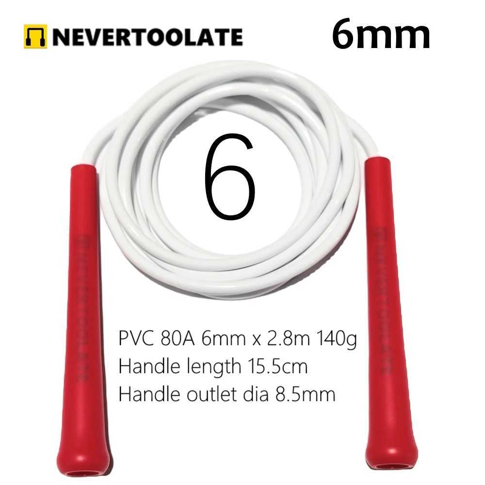 60A-10 to 10 PVC 140g 6mm diameter sliding rope 15.5cm medium length hand NEVERSTOOLATE GOOD QUALITYW241101