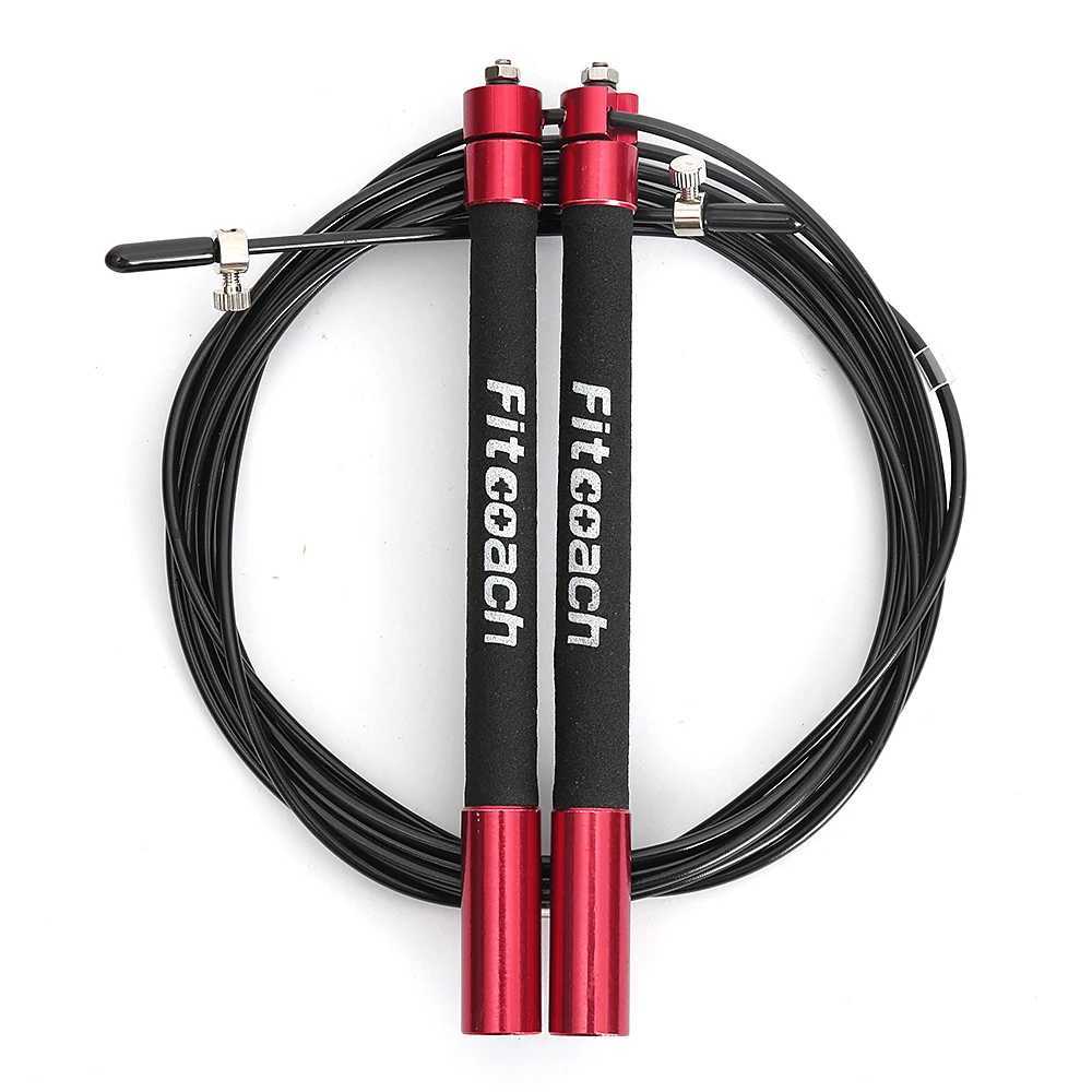 Speed Jump rope ball bearing metal hand sports slide stainless steel cab Crossfit accessory equipmentW241101