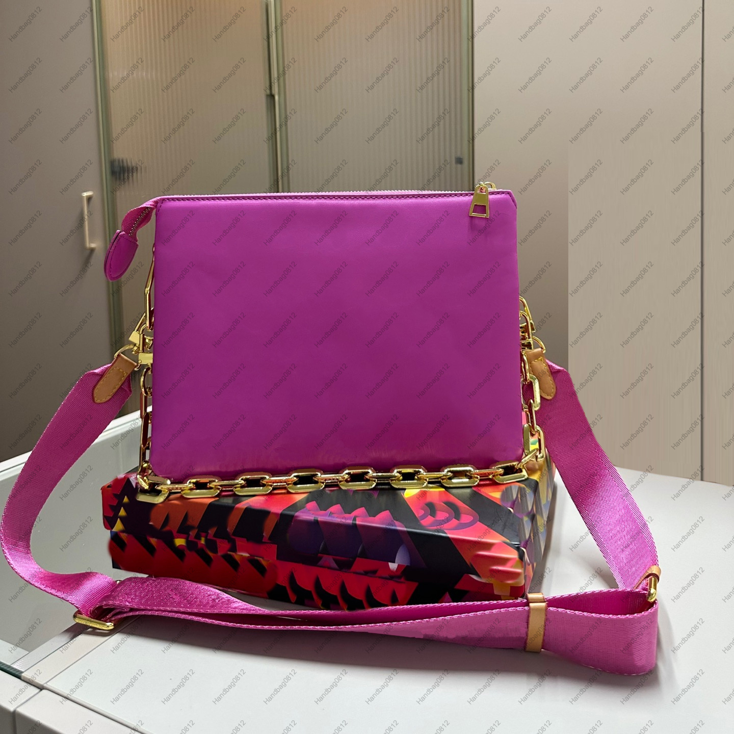 designer bag tote bag women designer handbag emboss stamp purse Genuine leather shoulder Bag woman luxury handbags fashion crossbody bags 57790
