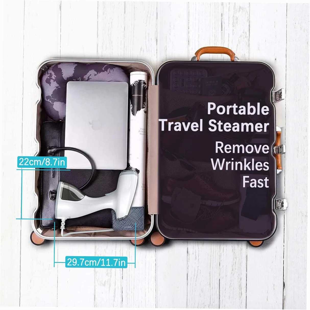 1500W handheld steam clothing iron LCD display travel steam preheating 20s 350ml large capacity 2 steam mode new nozzle Y241101