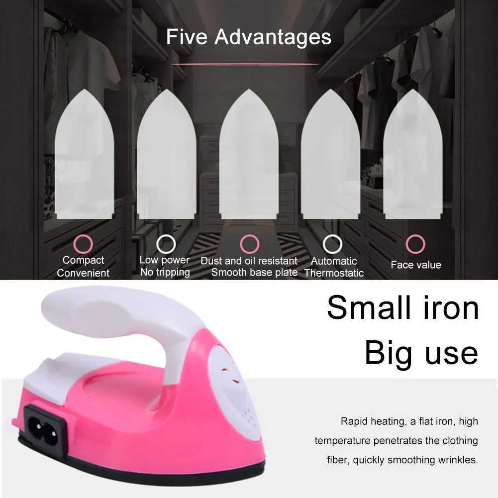 Mini electric iron handheld portable DIY small iron travel iron for clothing EU/US/UK plug hot press machine Y241101