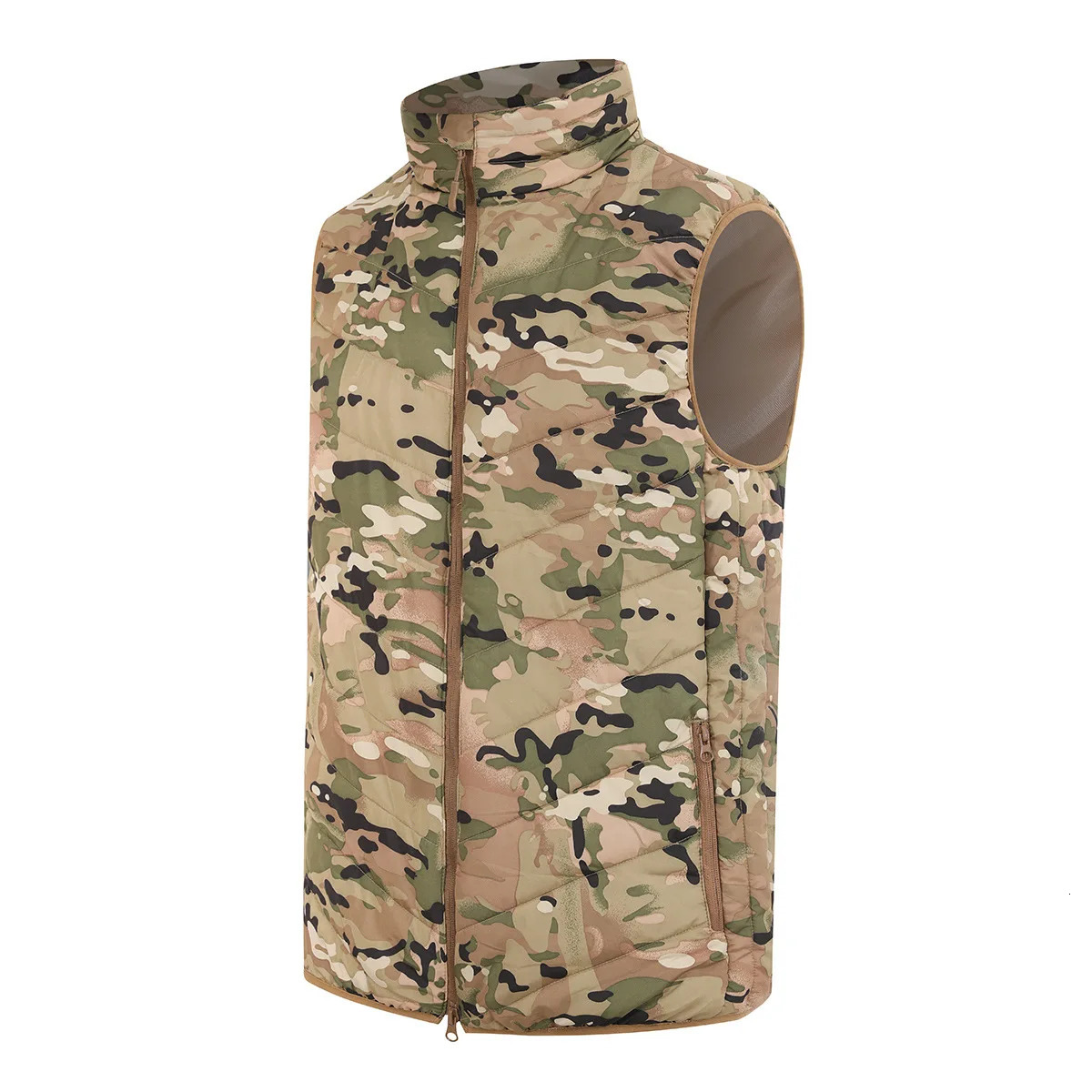 Men Down Vest Coat Ultralight Sleeveless Puffer Jacket Ultra Thin Lightweight Waistcoat 241024