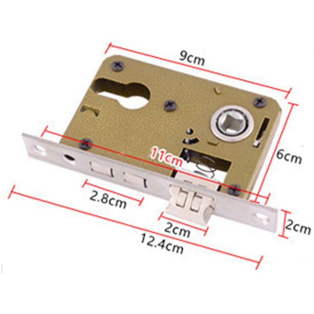 Other & New Vintage Mute Room Aluminum Alloy Interior Door Handle European Style Antitheft Gate Lock Furniture Hardware Drop Delivery Otpuk