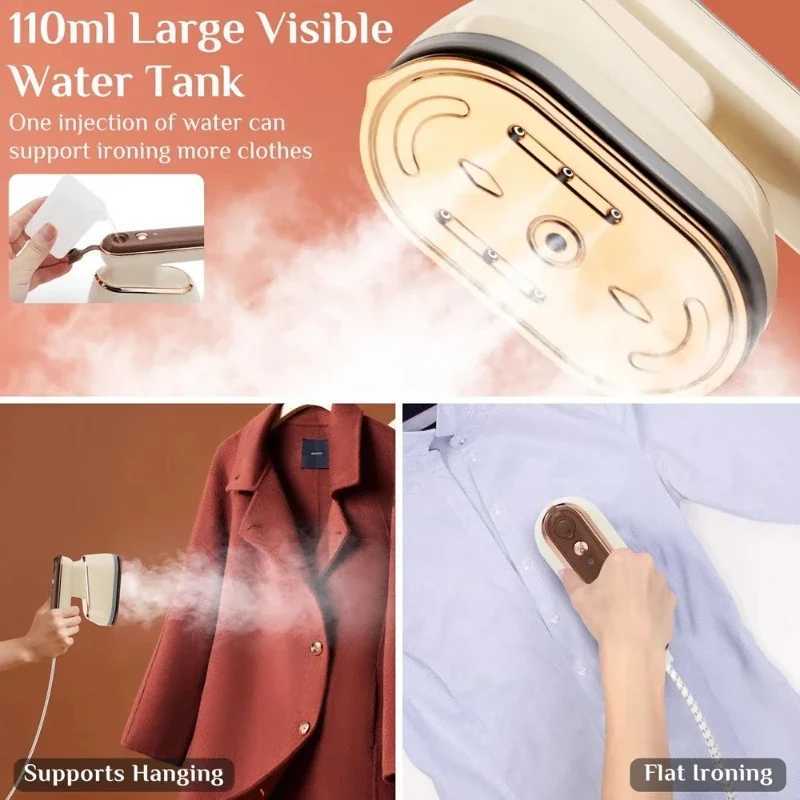 Portable Clothing Steam Engine 800W Powerf Steam Iron Mini Home Iron Portable Iron hine Clothing Travel Electric Iron Y241101