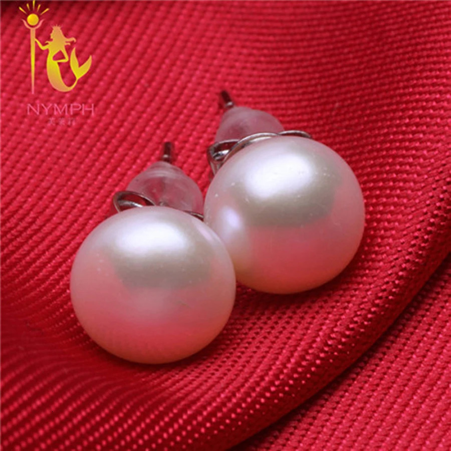 NYMPH Pearl Necklace Jewelry Set Baroque Natural Freshwater Pearl Necklace Bracelet Earrings Womens Exquisite Wedding Gifts 241031