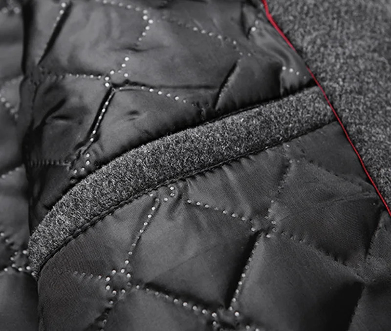 2023 Extra Long Wool Trench Coat Male Winter Mens Cashmere Coat Slim Fit Woolen Peacoat Windbreaker Manteau Homme 4XL 241024