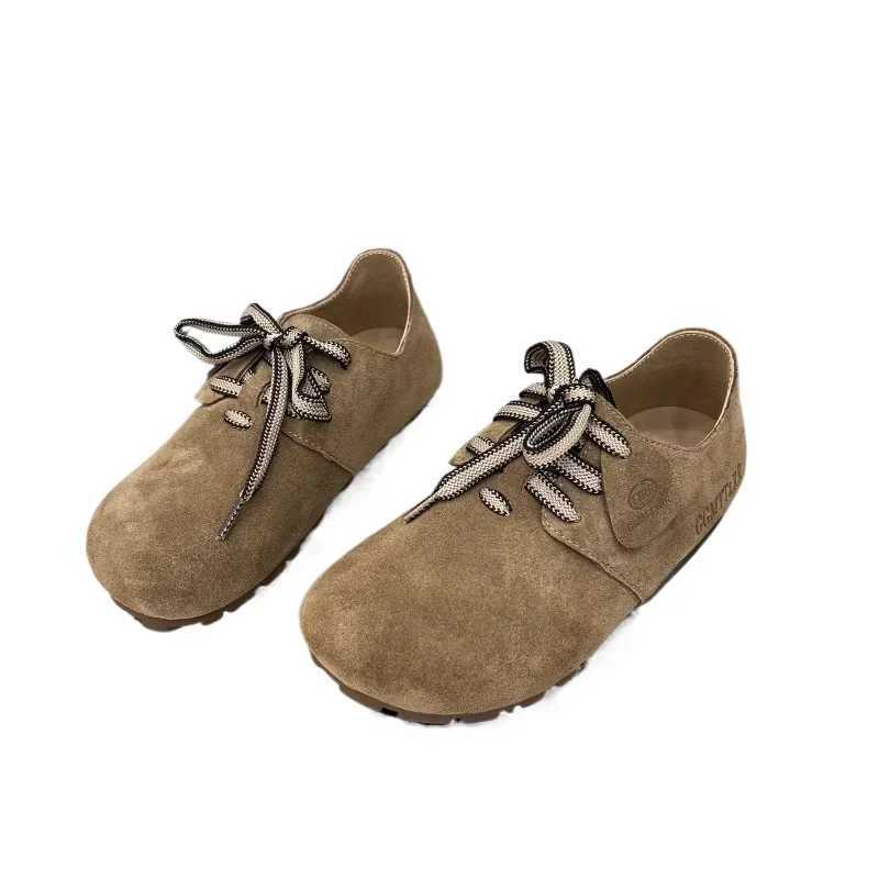 Women's Retro Lace-up Flats Comfort Soft Casual Shoes for Spring/Autumn 2024 4