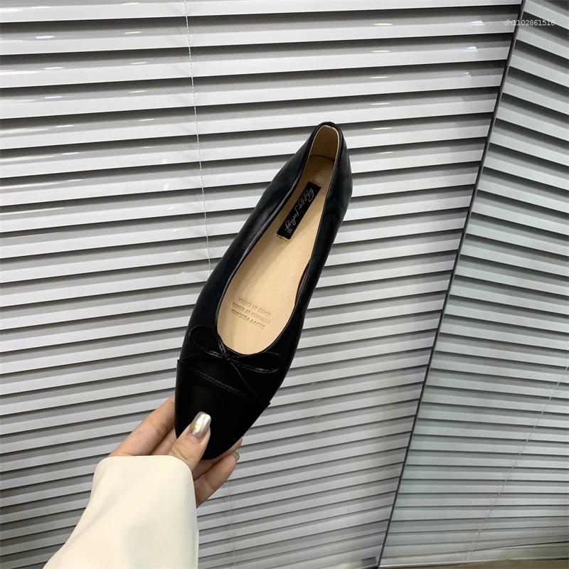 Bailamos Casual Shoes Women Brand Flats Fashion Ballet Bow Pregnant Women's Loafers Dress Mujer 's