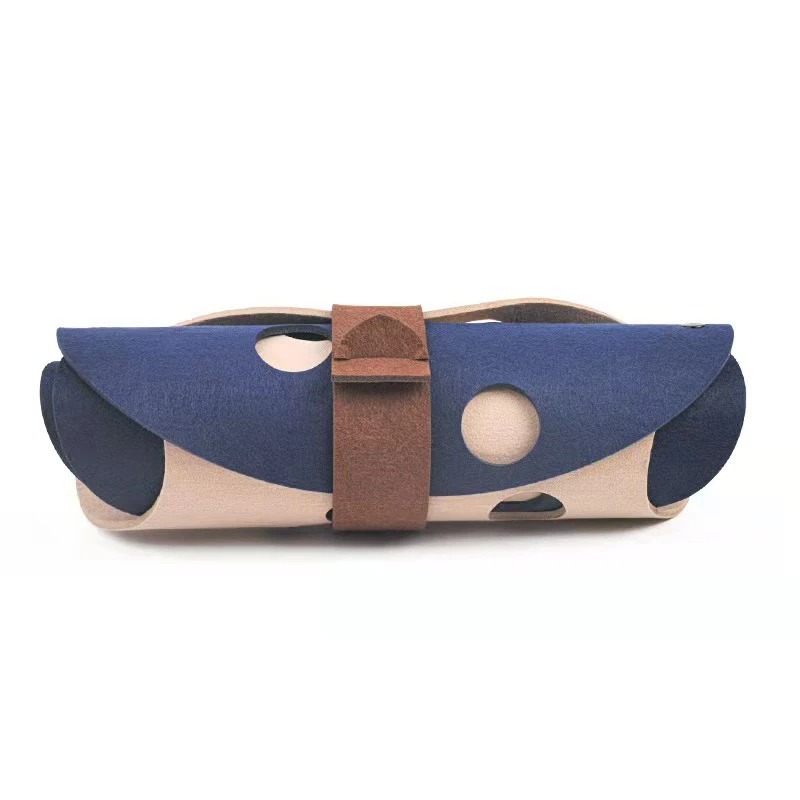 Cat Tunnel Felt Mat Collapsible Cats Tube Toys Cave Nest DIY Combination Play Tunnels Pet Interactive Toy