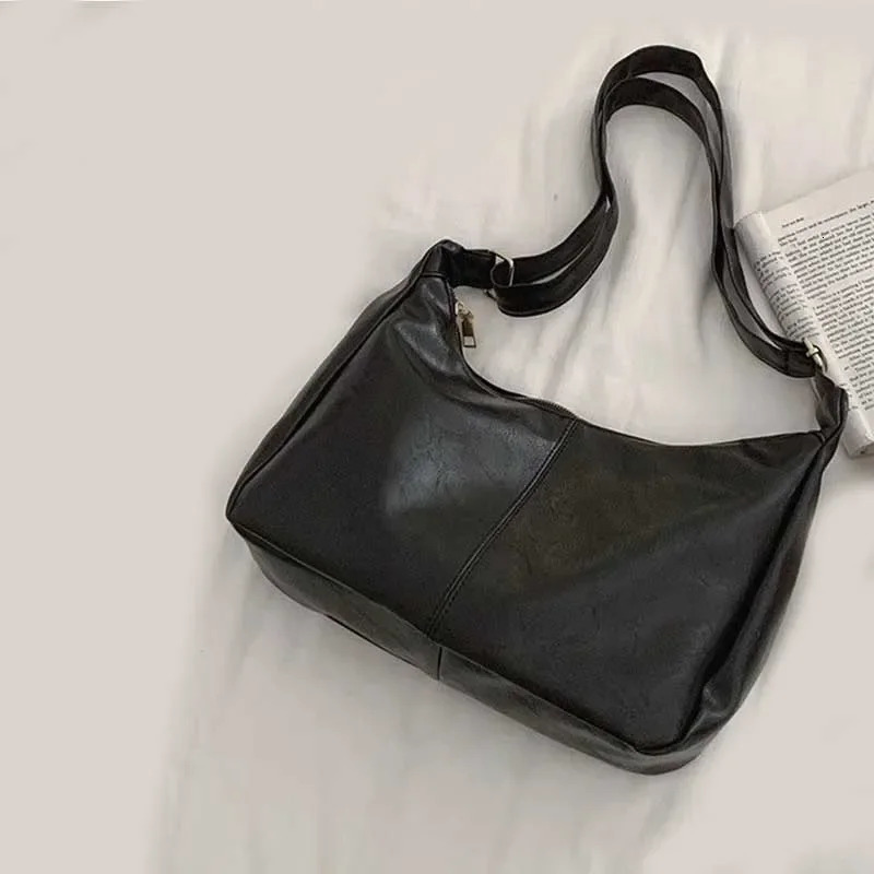 Mirad Retro Shoulder Bag for Women 2024 Trend Korean Handbag Full Match Large Capacity 241029