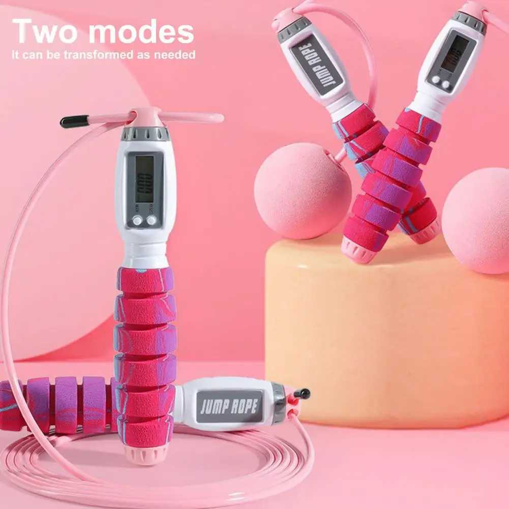 Durable Usul Fitness Rope Skiing Intelligent Jump Rope Dual purpose Ectronic Jump Rope Adjustable Sports EquipmentW241101