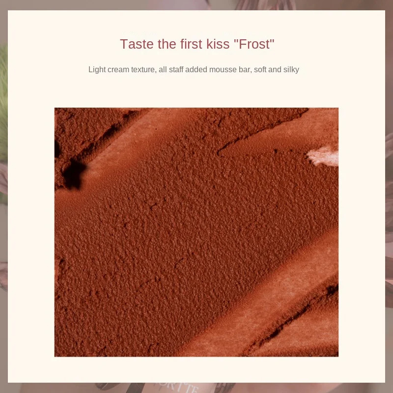 Smooth Matte lipstick Velvet lipstick Glass Velvet Korean lipstick Maquilage Women Wear Faded Waterproof Lipstick Lasting 241031