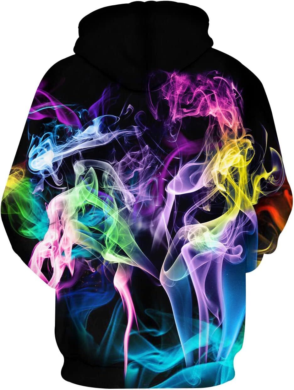 Hoodie for Mens Womens Unisex 3D Print Hoodies Graphic Space Pullover for Men Women Graphic Trendy Warmth cool