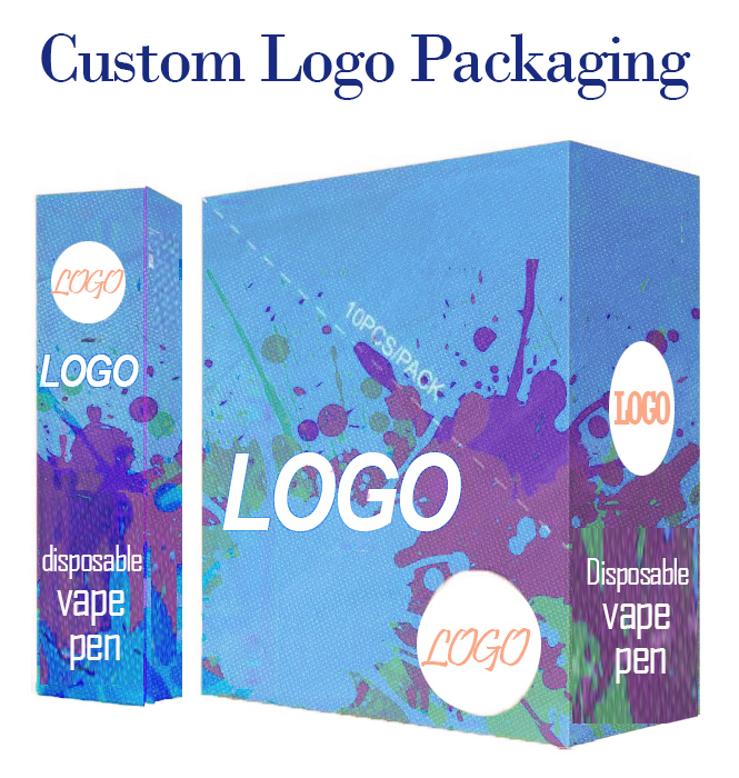 Customized Package Box Bags Disposable E-cigarettes Custom Logo Display Box Thick Oil Pod Carts Empty Vape Pen OEM Rechargeable Battery Ceramic Coil Vaporizer Pouch