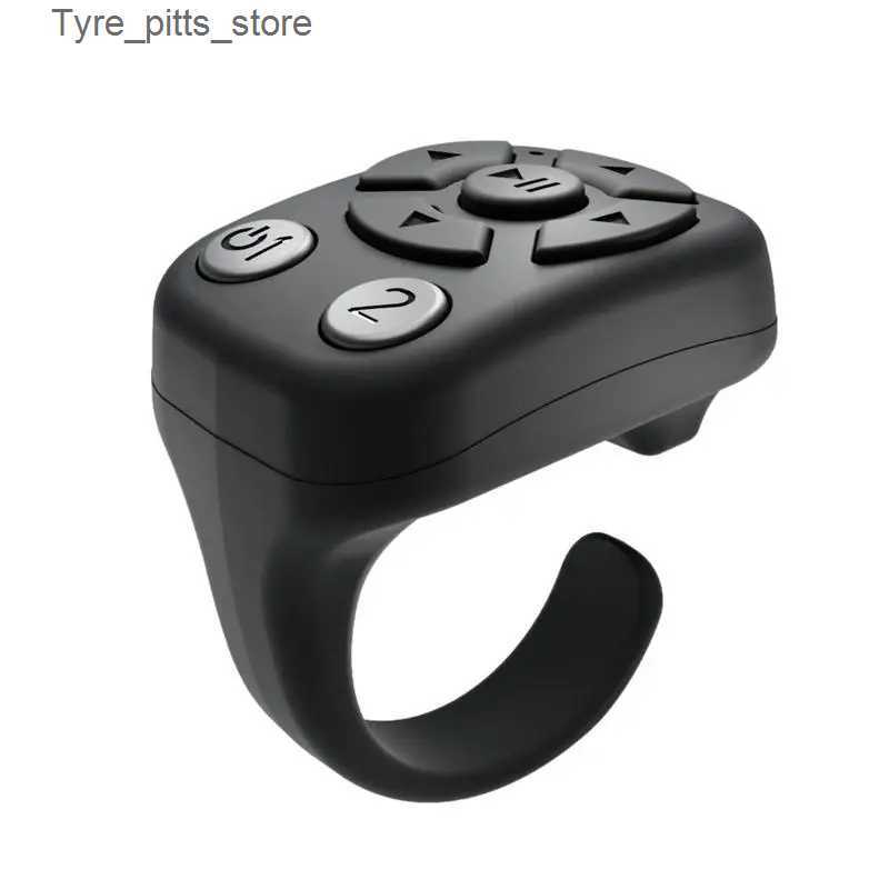 Smart Remote Control Wireless BT Shutter Release Button Mini Fingertip Ring Remote Control Phone Selfie Controller Self-Timer L240910