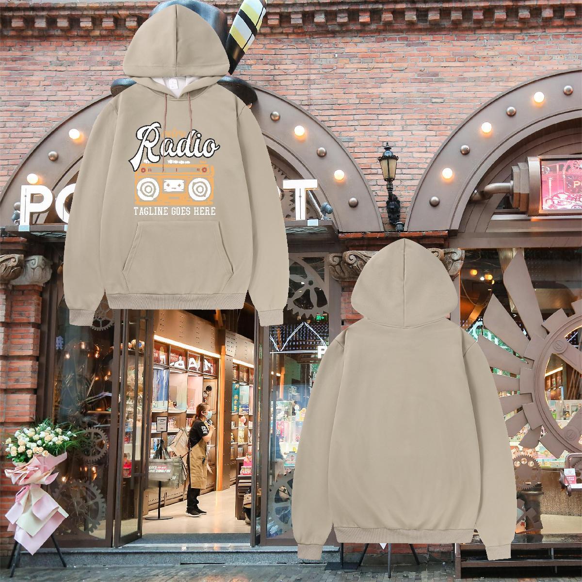 Casual New Women's Hoodie Breathable Hooded Collar Lady Women Hoodie Customized Tops Thick Fleece High Street Hip Hop