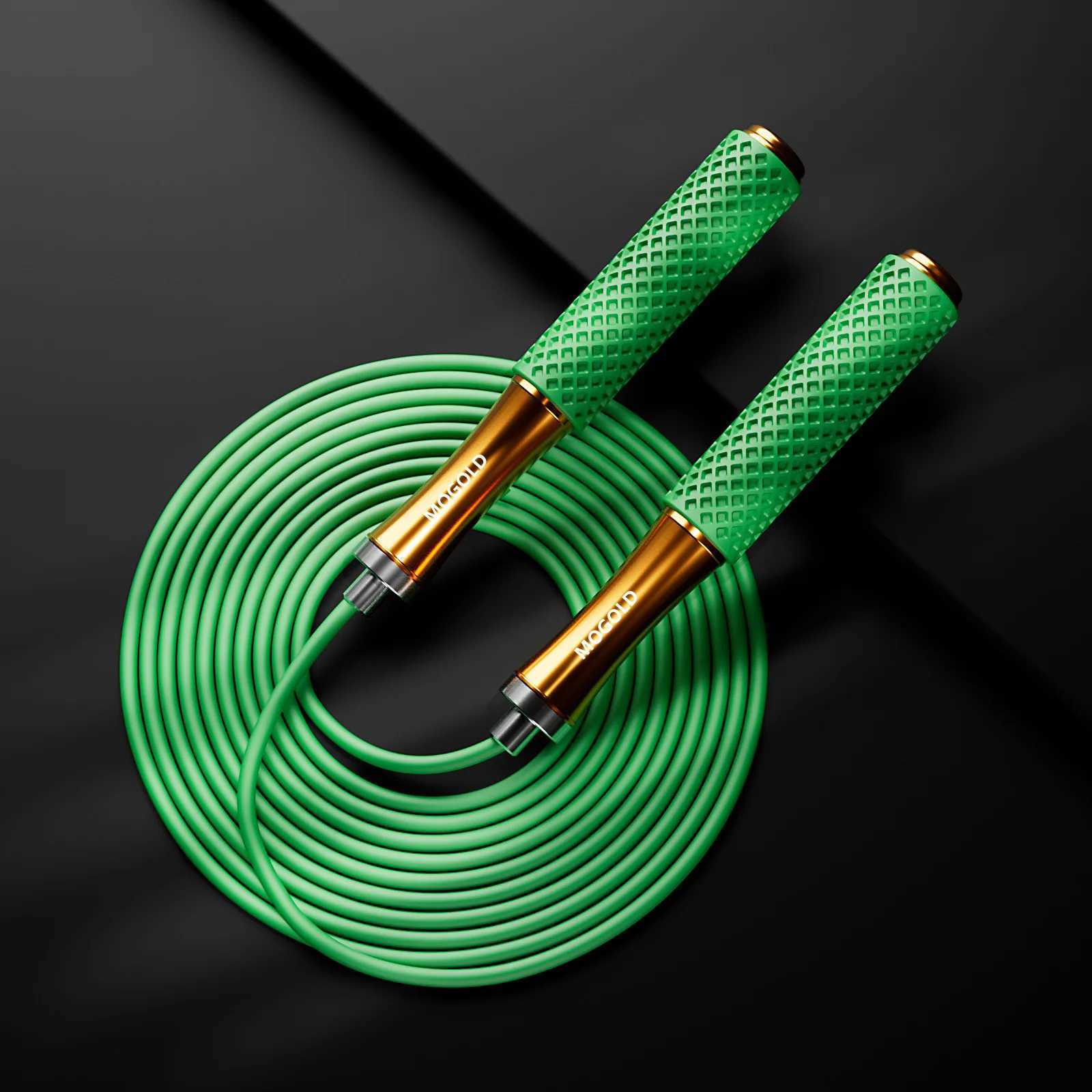 Childrens bearing jump rope aluminum alloy hand smooth rotation adjustable suitable for speed aerobic exercise FitnW241101