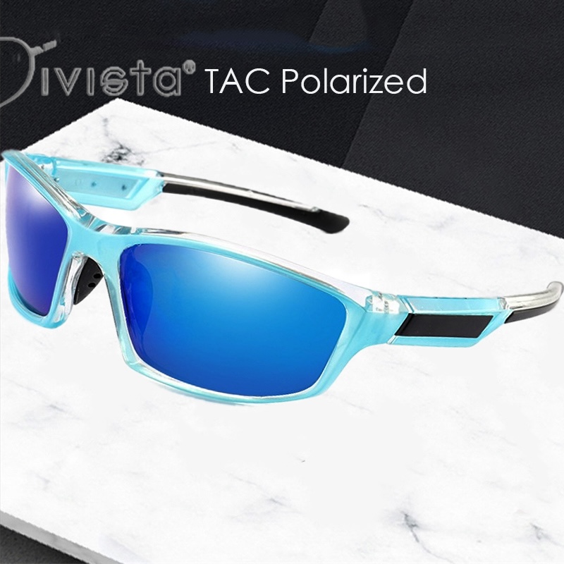 Sports Polarized Sunglasses Men Cycling Goggles Fishing Driving Glasses Outdoor Sport UV400 Sun Glasses Eyewear Male Women S195 IVISTA