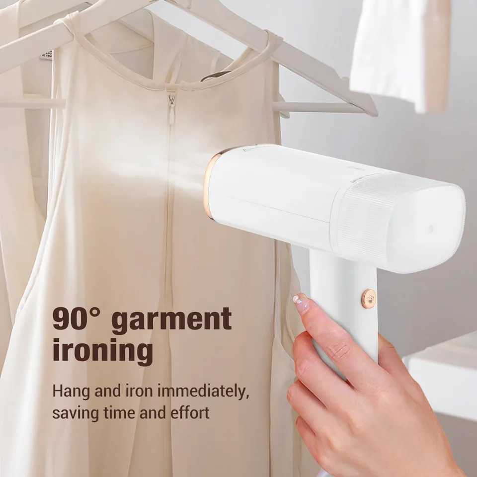 Garment Steamers 130ml Handheld Fabric Steamer Quick Heating 1000W Garment Steamer Iron Steam Cleaner Y241101