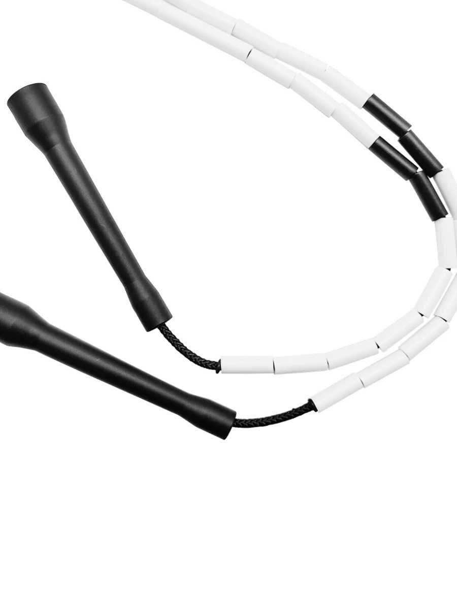 Nevertoolate Evate Rope Rush Athletics Beaded Jump Skip Rope Rainbow Hard Beads 2.9-meter adjustmentW241101