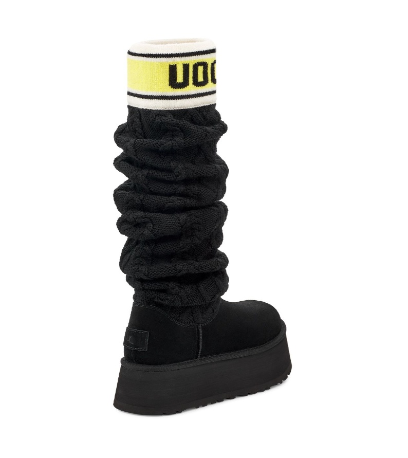 Fur all-in-one snow boots 2024 New style uggslipers tasman Tall wool boots ugghs boot Booster thigh-high boots designer boots