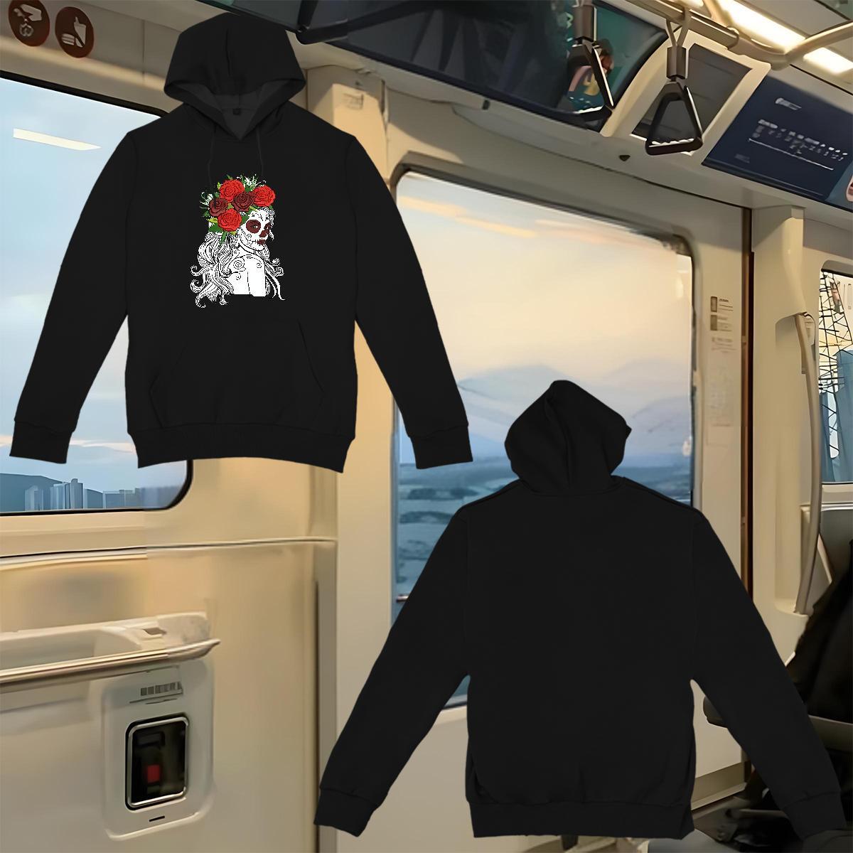 Factory Direct Women's Hoodie DIY Anime Comfortable Womens Hoodie Top Hoody Breathable Drawstring Hoodie Street wear Hip Hop Velvet Thick