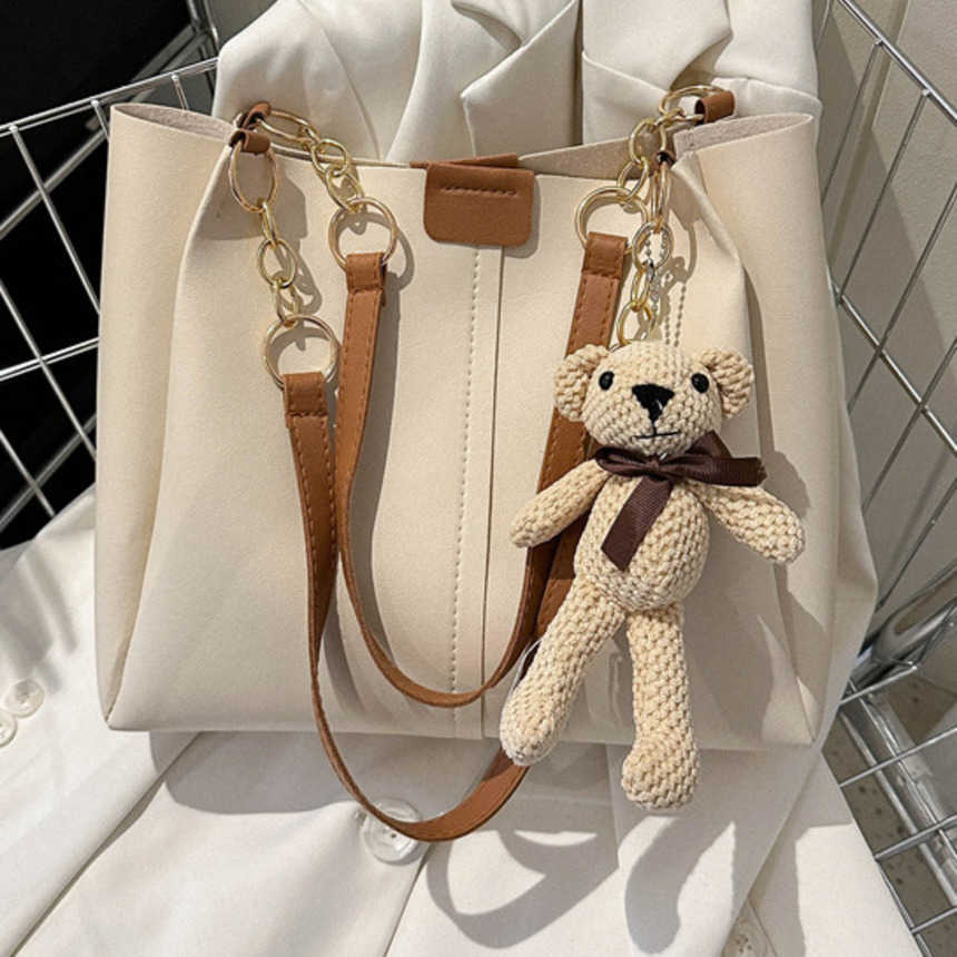 Shoulder Bags Large Capacity Bag WoMens Versatile Trendy Tote Bag Commuting Bag College Student Shoulder Bag Shopping Bag 241015