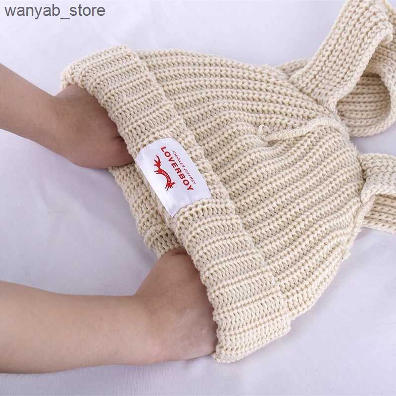 Wide Brim Hats Bucket Hats Cute Rabbit Long Ear Hat Knitted Hat Warm Cap Knit Letter Cap Unisex Cap Beanie Long Ear Hat Crochet Knitted Bunny Hat L240