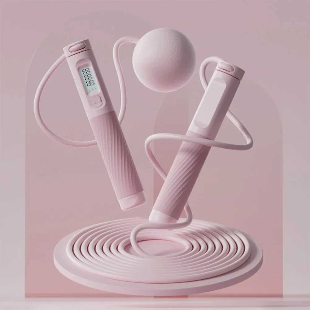 SXHWC skipping rope anti slip counting skipping rope portable digital Fitn skipping rope multifunctional weight lossW241101