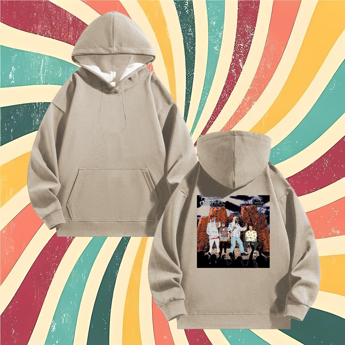 Customized Men Sweatshirt hoodie Custom Anime TOP Quality Hoodie Pullover Pullover Hoodie Hip Hop Cotton 350g Drawstring Long Sleeve