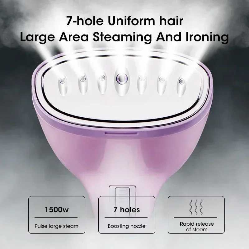 1500W handheld clothing steam engine 330ml portable household fabric small electric steam iron used for travel Y241101