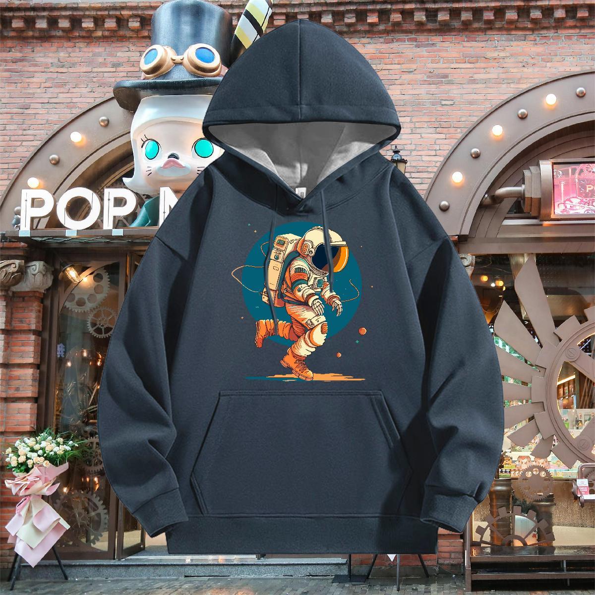 Fashion Men Sweatshirt hoodie Breathable Drawstring Brand Hoodie Pullover Custom Anime Tops Hoodie Daily Wear Velvet Thick