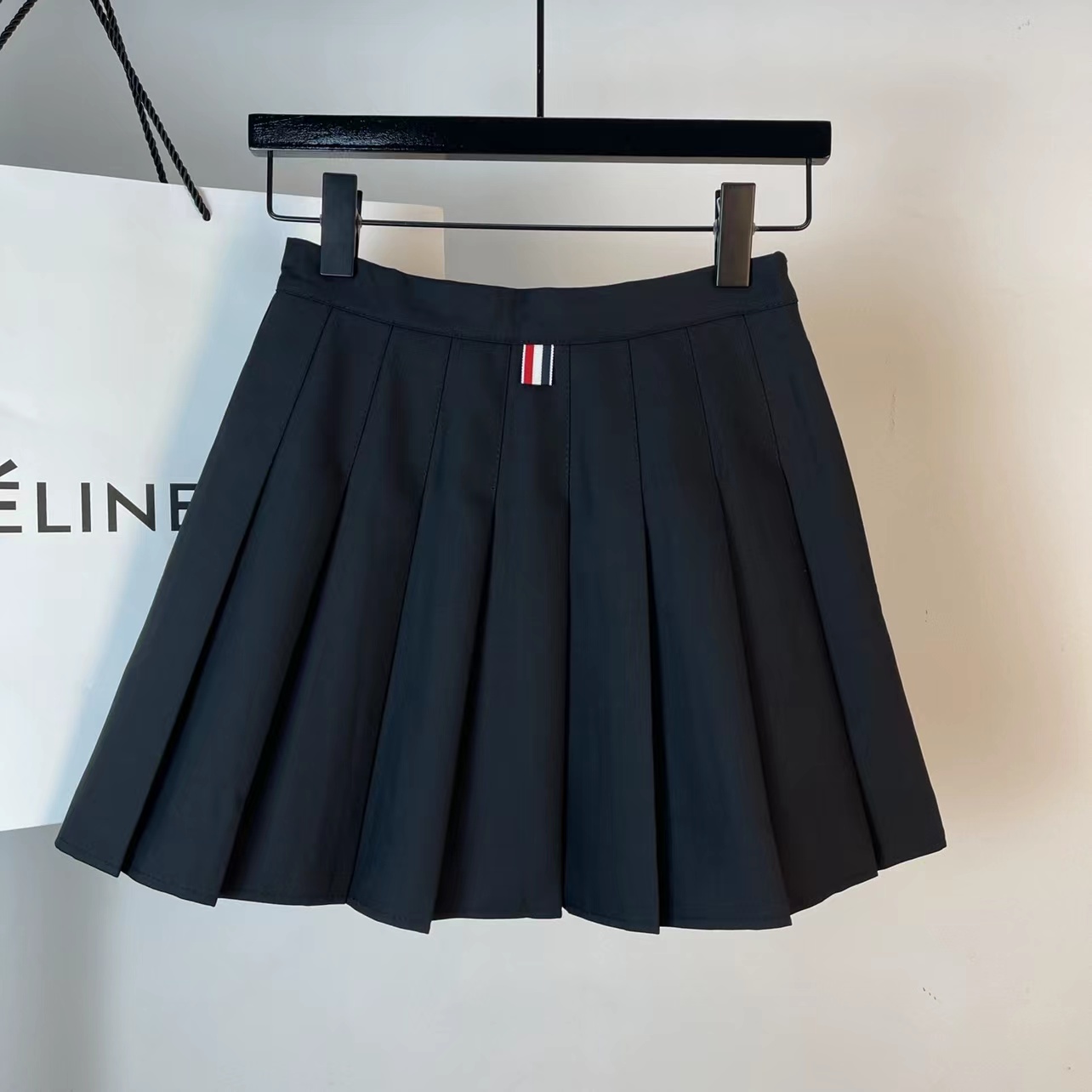 Designer Women's Short Summer Girls Classic Pleated Mini Maxi Skirts Slim Black A-E Skirt Small Leather Dress Multiple Styles Size S-2Xl