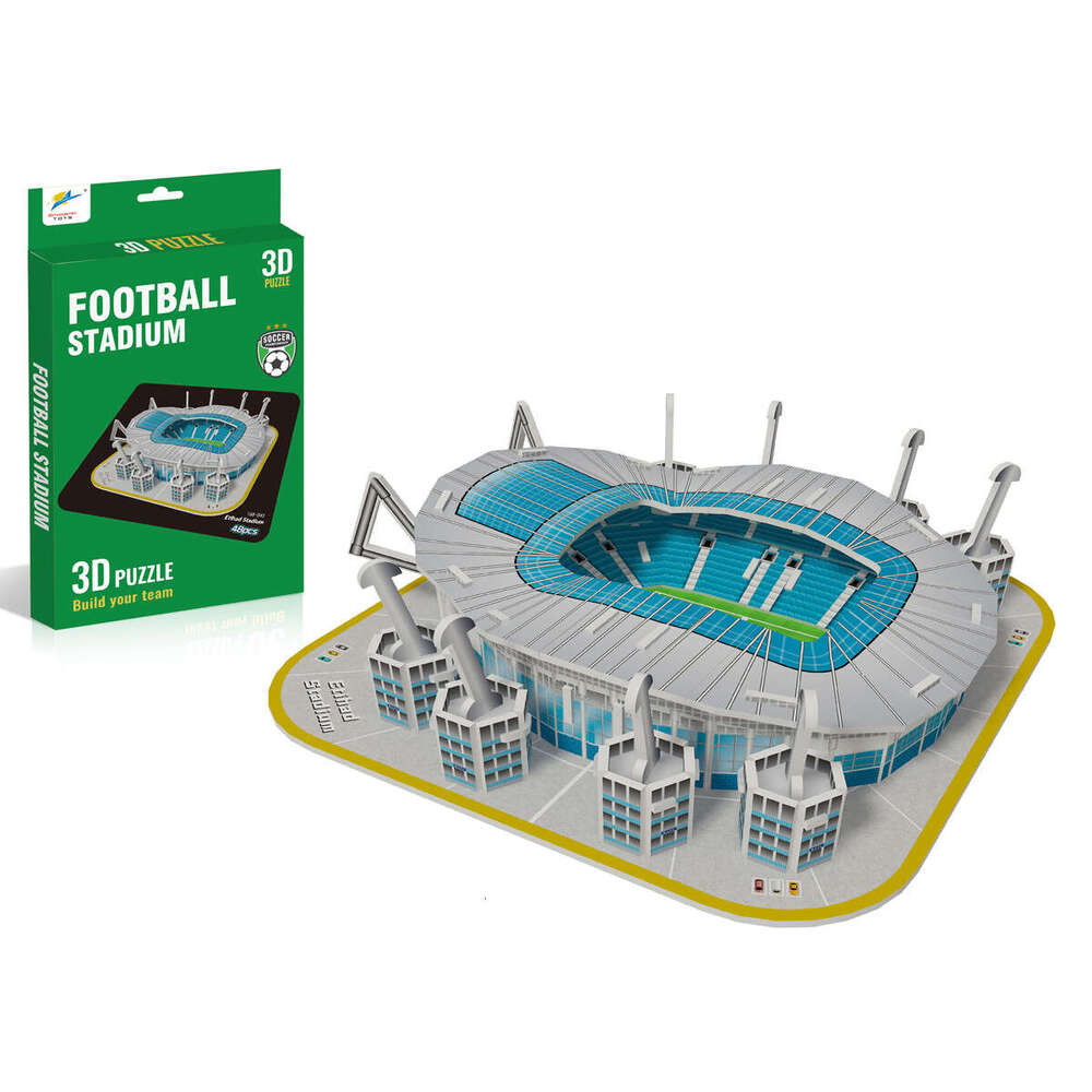 3D World Cup Football Stadium Assembly Paper Building Model Children's Puzzle Toy