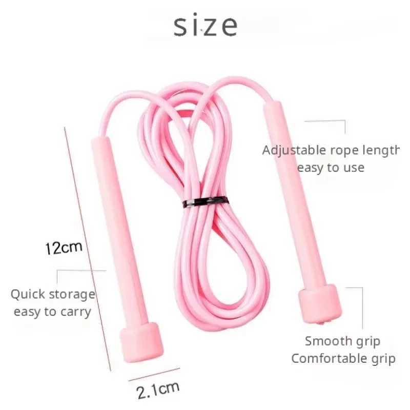Mens womens speed skipping rope gym exercise weight loss childrens exercise portable fitness equipmentW241101