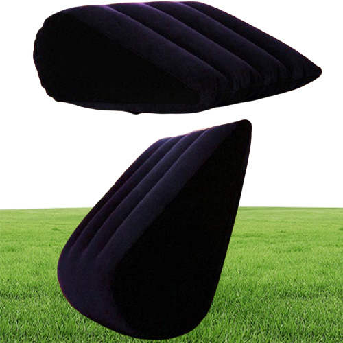 Adult Sex Cushion Pillow Adult Inflatable Wedge Triangle Pillow Women Love Enhanced Erotic Position Improve Chances Pregnancy 220465727282b