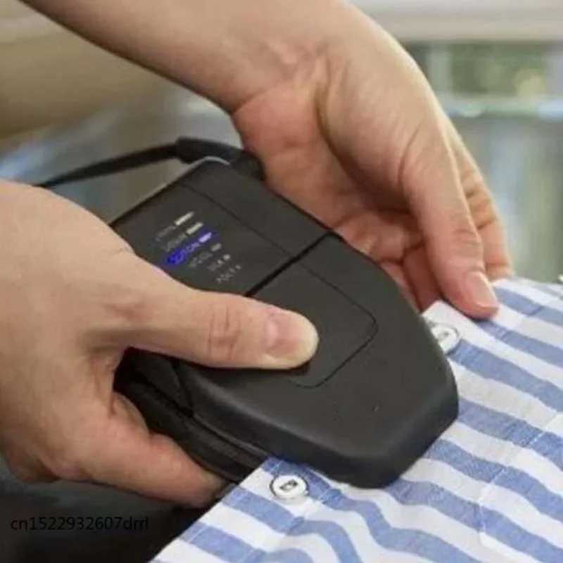 Mini foldable iron 6-speed press for heating clothing suitable for cotton/wool/silk clothing rechargeable electric iron easy to operate Y241101