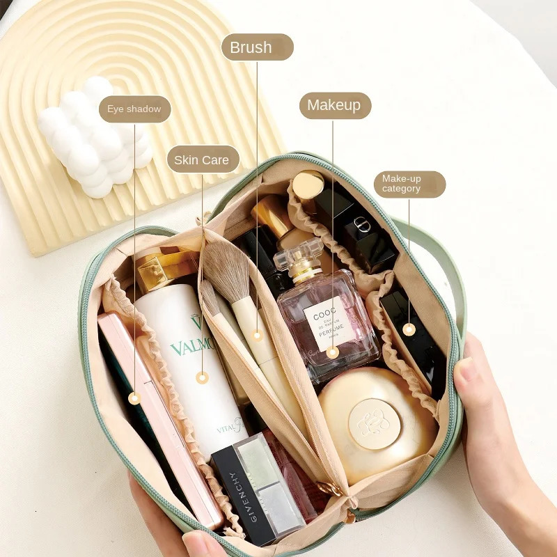 Womens makeup bag large capacity waterproof portable travel cosmetics storage bag selling makeup bag 241031