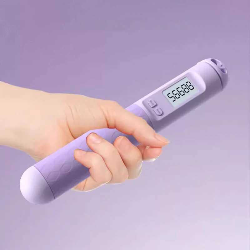 Counting Jump Rope Ball Anti slip Hand Rope Household Weighing Jump Rope Indoor and Outdoor Use Portable Weight Loss RopeW241101