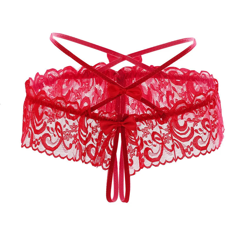 Sexy Underwear Open Crotch Thong 241031