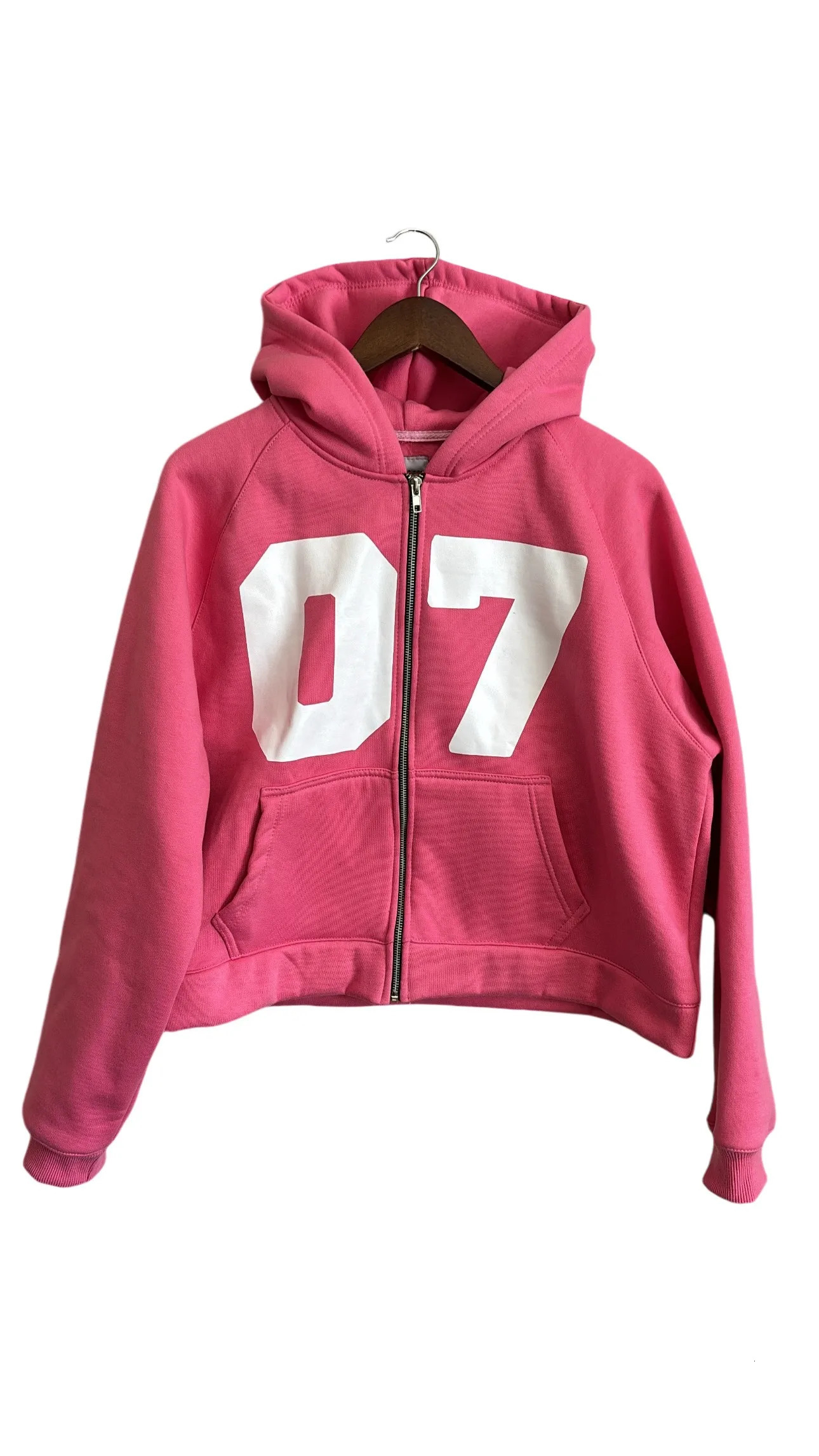 07even casual y2k zipper cardigan fashion hoodies women and men street sweatpants set sweatshirts tracksuit clothing 241031