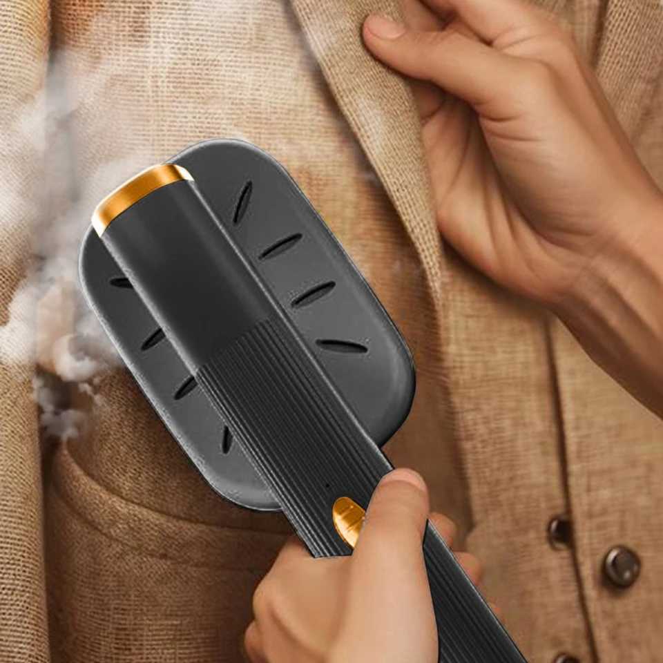 Upgrade portable mini ironing tool for clothing 180 rotating handheld steam ironing foldable travel clothing He Travel Y241101