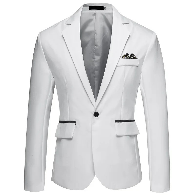 Autumn Mens Westernstyle Suit Singlebreasted Casual Crossborder Fashion Outdoor Wear Blazer 241024