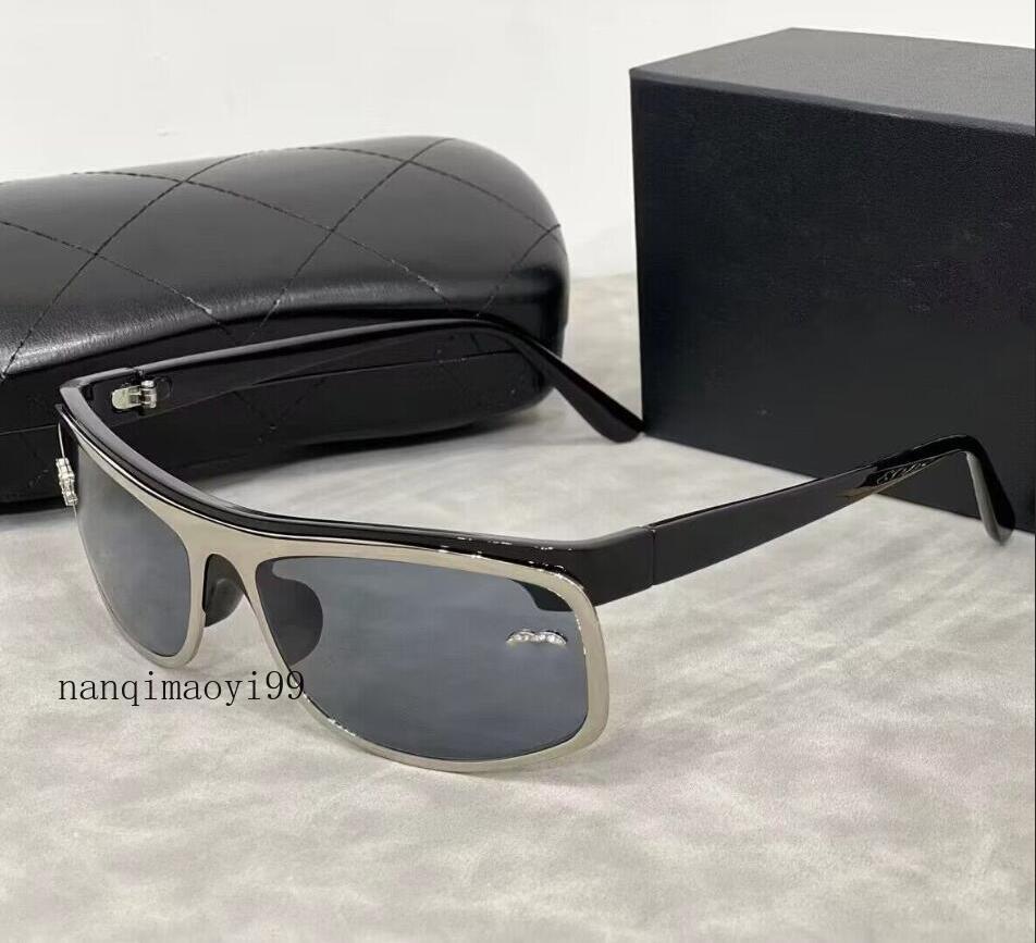 2024 Rectangle sunglasses Luxury designer sunglasses Man Women Unisex Designer Goggle Beach Sun Glasses Retro Frame Design UV400 With Box very nice