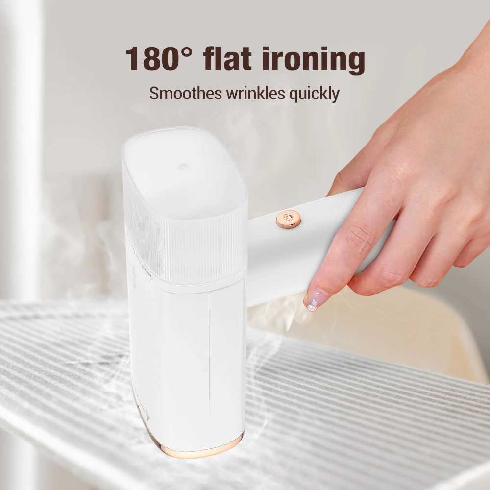 Portable handheld steam iron 1000W folding mini clothing hanging steam clothing ironing wet dry ironing hine suitable for travel Y241101