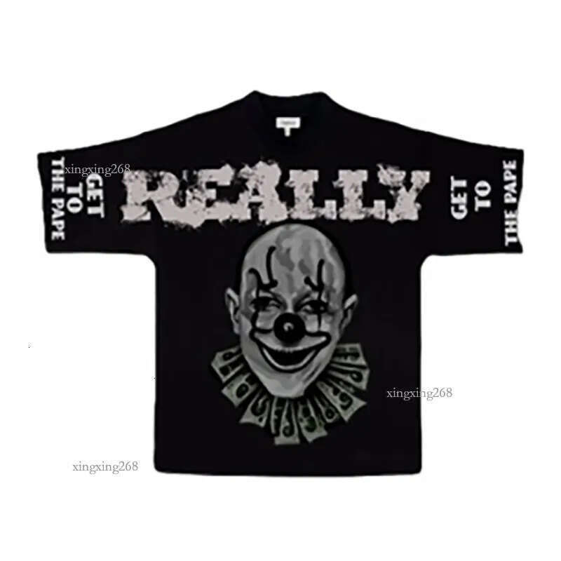 Men's T-Shirt Graphic Print Vintage Gothic Y2k Shirts Summer High Quality Cotton Men's and Women's Casual Loose Short Sleeve Tee Tops