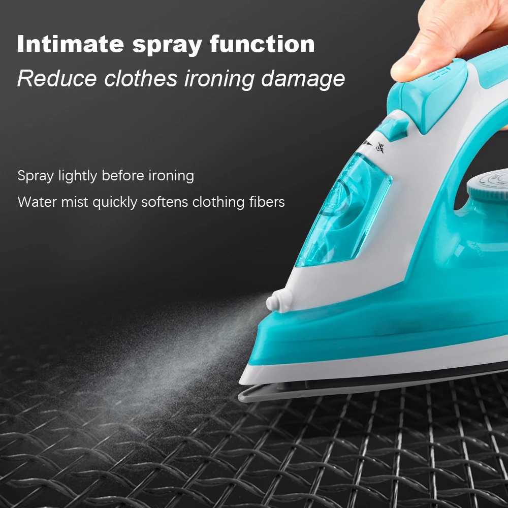 Clothing Steam Portable Iron Hand Holding His Steam Shine Iron Cover 2200W Clothing Iron Dinner Iron Y241101