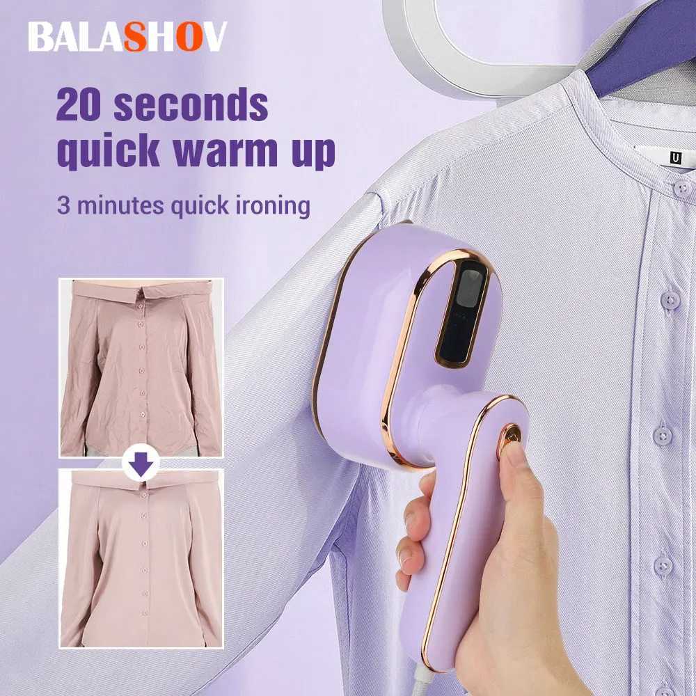 Handheld mini electric dry iron 110V/220V steam clothing iron used for clothing light travel dry and wet ironing Y241101