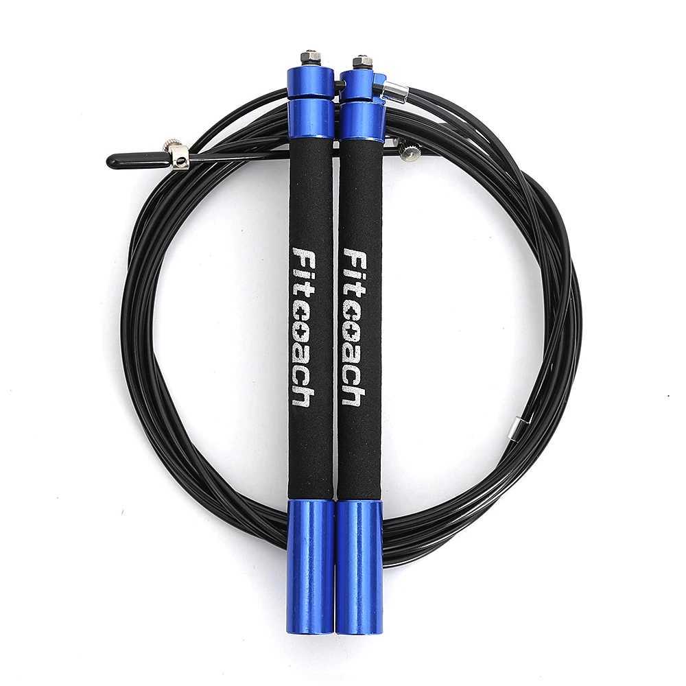 Speed Jump rope ball bearing metal hand sports slide stainless steel cab Crossfit accessory equipmentW241101